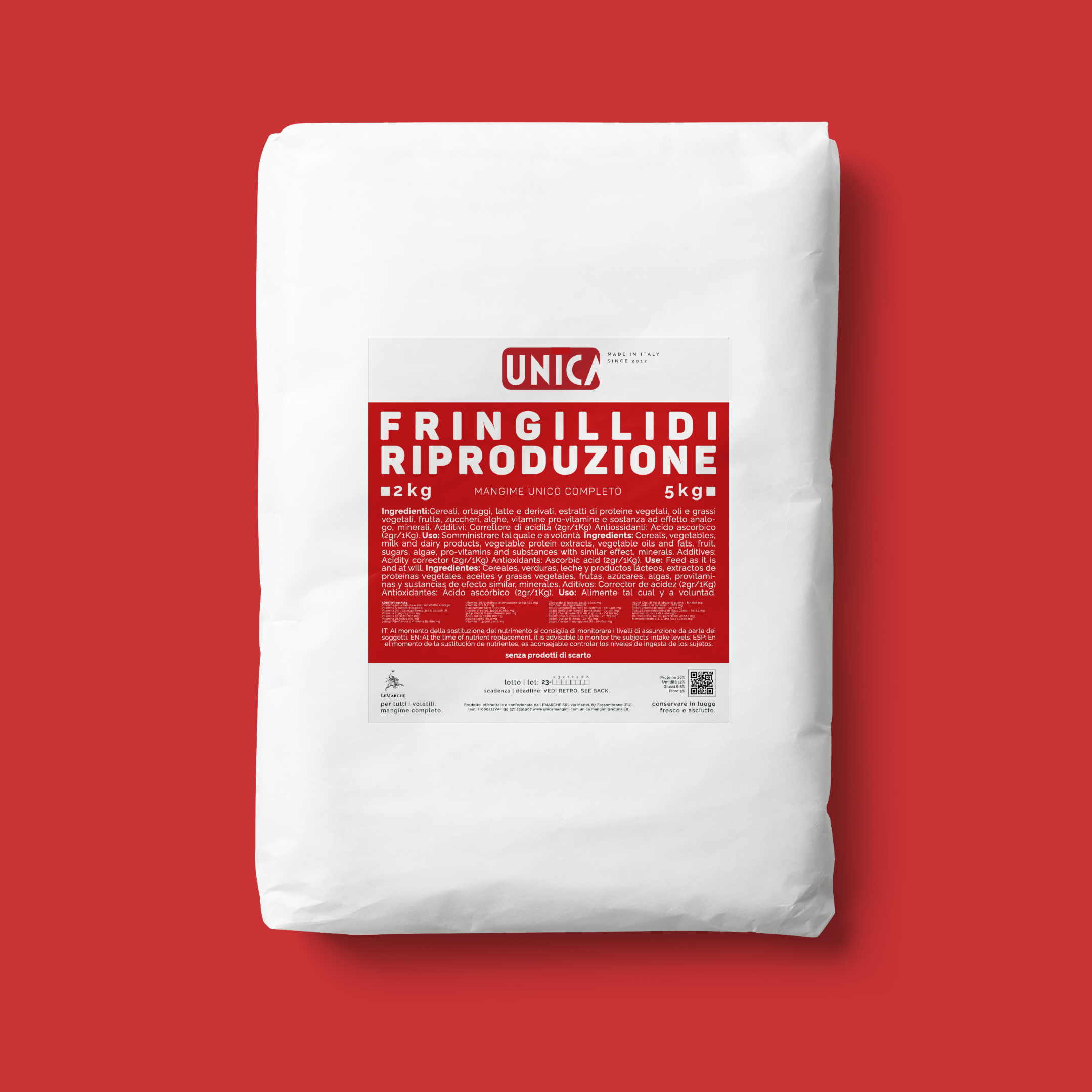 FRINGILLIDI RIPRODUZIONE 5 KG