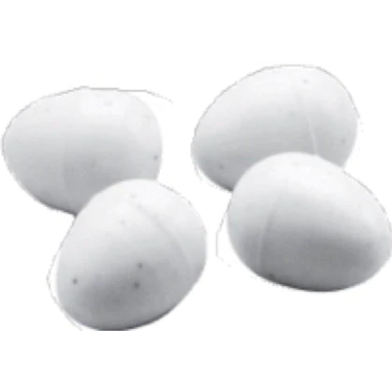 2GR SMALL FAKE EGGS WHITE 100 PACK ART. 10