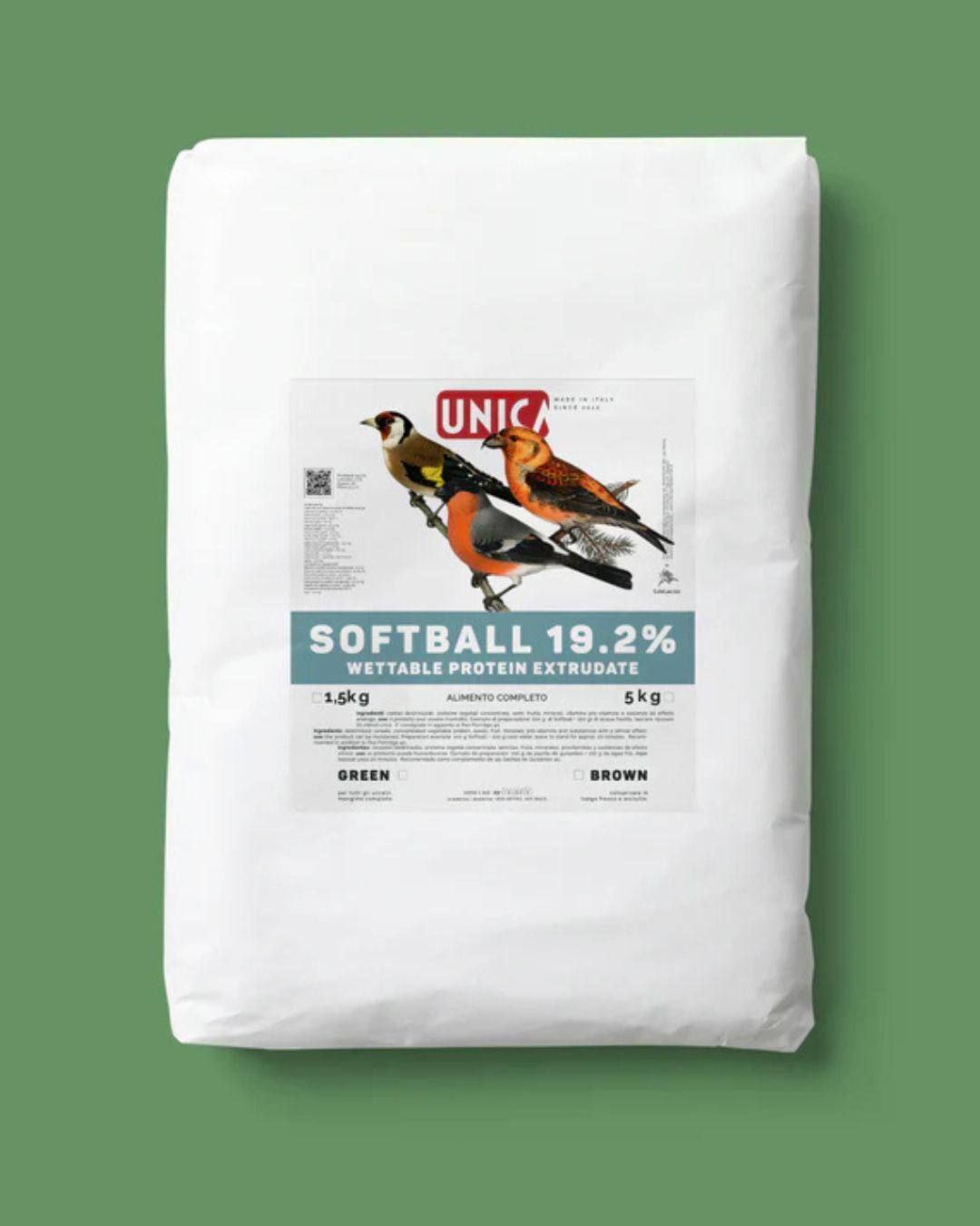 SOFTBALL 1,5 KG. GREEN