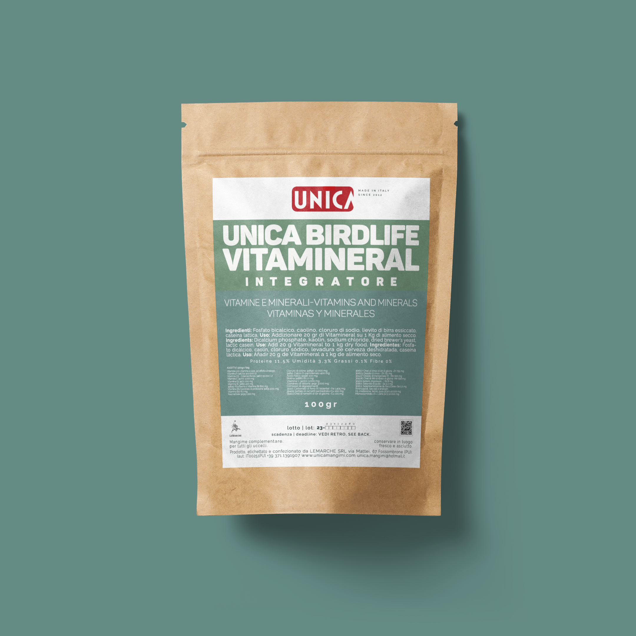 UNICA BIRDLIFE VITAMINERAL